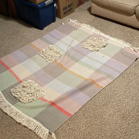 Anthropologie Bedding Anthropologie Throw Blanket 62 X 5 Poshmark